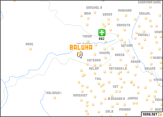 map of Bāluha