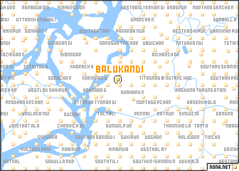 map of Bālukāndi