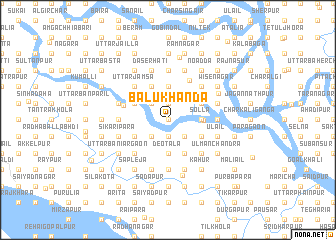 map of Bālu Khanda