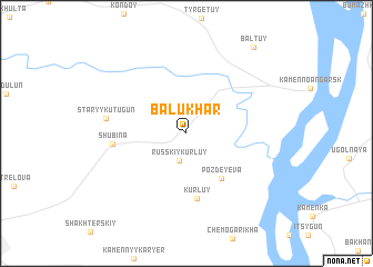 map of Balukhar\