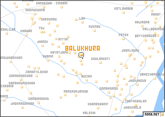 map of Bālu Khura