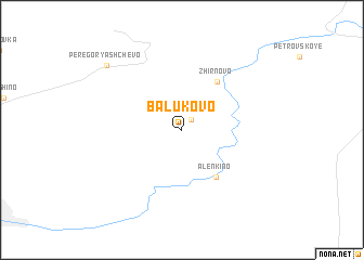 map of Balukovo