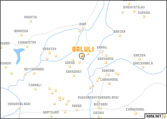 map of Bālūlī