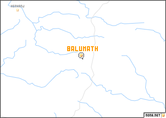 map of Bālumāth