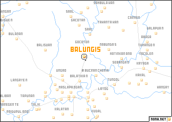 map of Balungis