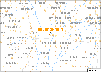 map of Balungkagin