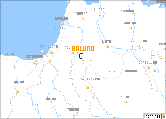 map of Baluno