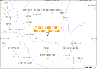 map of Balūrmachchī