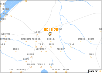 map of Baluro