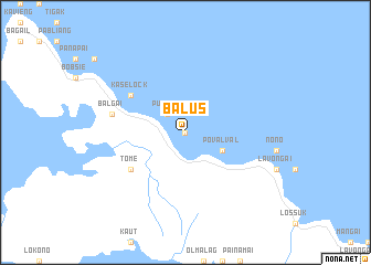 map of Balus