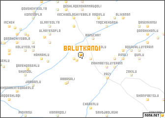 map of Balūţ Kandī