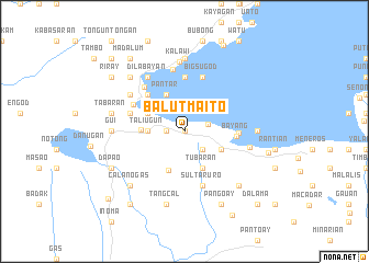 map of Balut-Maito