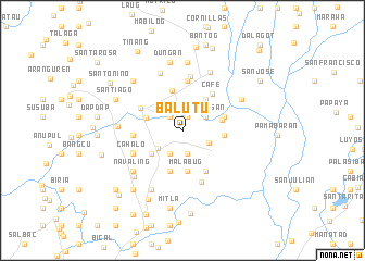 map of Balutu