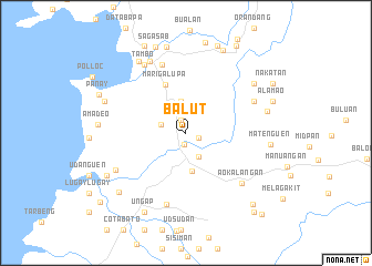 map of Balut