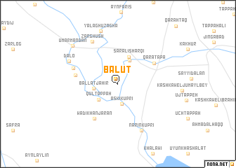 map of Bālūt