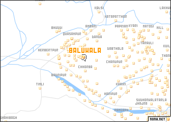 map of Bālūwāla