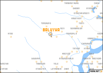 map of Baluywa