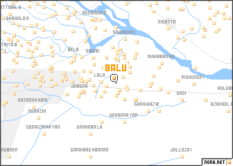 map of Bālu