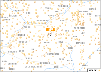 map of Balu