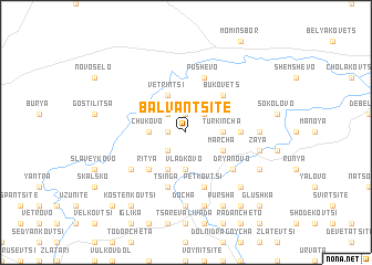 map of Balvantsite