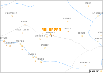 map of Balveren