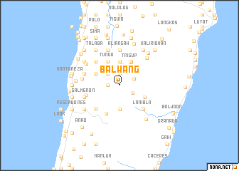 map of Balwang