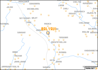 map of Bālyāvī