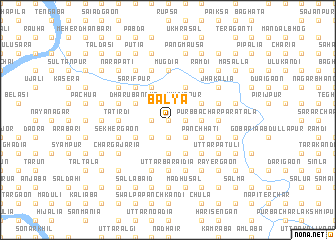 map of Bālya