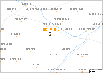 map of Balykly