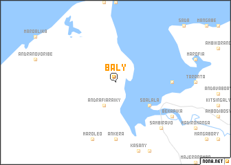 map of Baly