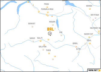 map of Baʼl