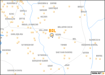 map of Bal