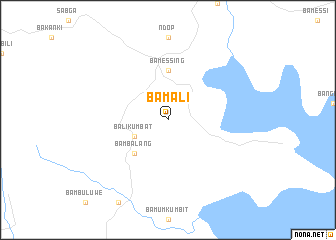 map of Bamali