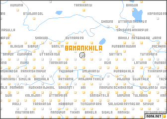 map of Bāmankhila