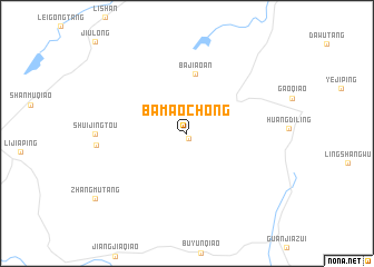 map of Bamaochong