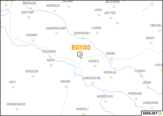 map of Bamao