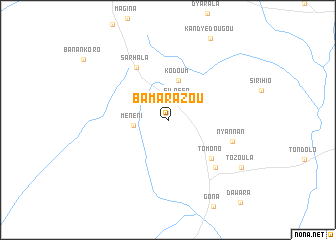 map of Bamarazou