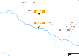 map of Bamata