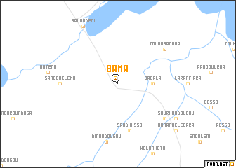 map of Bama