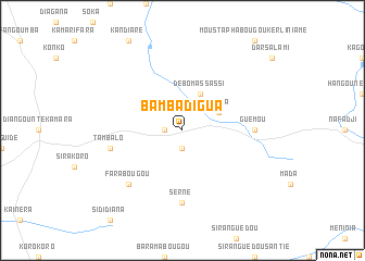 map of Bamba Digua