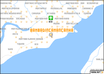 map of Bambadinca Mancanha