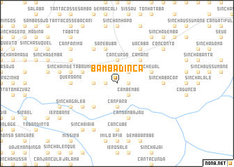 map of Bambadinca