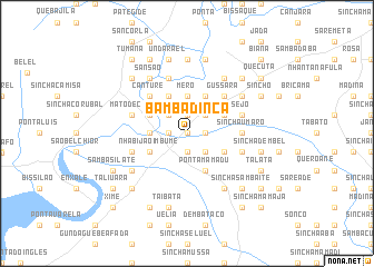 map of Bambadinca