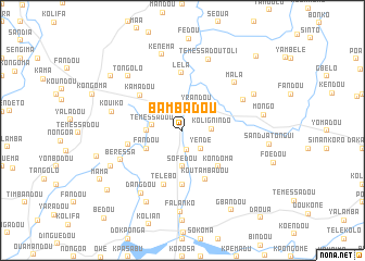 map of Bambadou