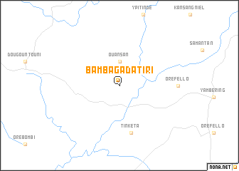 map of Bamba Gadatiri