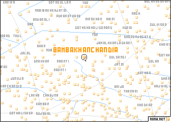 map of Bamba Khān Chāndia