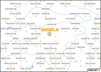 map of Bambalai