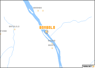 map of Bambala