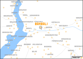 map of Bambali