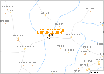 map of Bambalouma